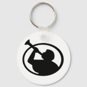 Angel Moroni™ LDS Schlüsselkette Schlüsselanhänger (Rückseite)