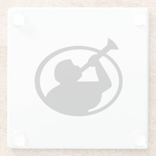 Angel Moroni LDS Untersetzer (Rückseite)