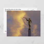 Angel Moroni Postcard Postkarte (Vorne/Hinten)