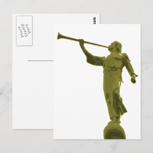 Angel MORONI Postkarte (Vorne/Hinten)