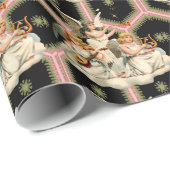 Angel Music Viktorianisch Geschenkpapier (Rolleneckpunkt)