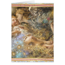Angel Musician by Irolli Art Christmas Card