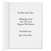 Angel Musician by Irolli Art Christmas Card (Innen (Rechts))