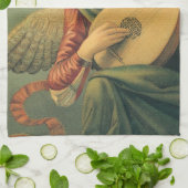 Angel Musician, Melozzo da Forli, Renaissance Art Handtuch (Gefaltet)