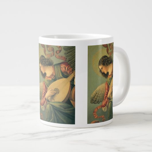 Angel Musician, Melozzo da Forli, Renaissance Art Jumbo-Tasse (Vorderseite Rechts)