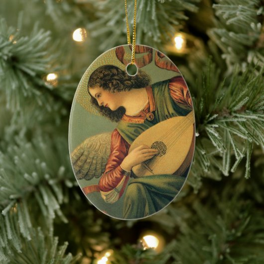 Angel Musician, Melozzo da Forli, Renaissance Art Keramikornament (Baum)