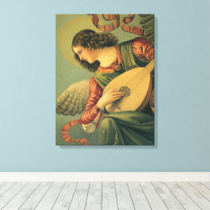 Angel Musician, Melozzo da Forli, Renaissance Art Leinwanddruck