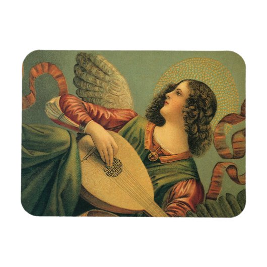 Angel Musician, Melozzo da Forli, Renaissance Art Magnet (Horizontal)