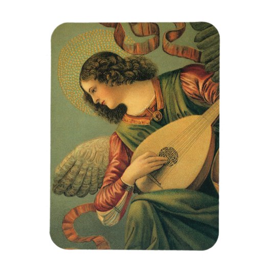 Angel Musician, Melozzo da Forli, Renaissance Art Magnet (Vertikal)