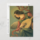 Angel Musician, Melozzo da Forli, Renaissance Art Postkarte (Vorne/Hinten)