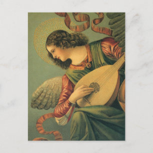 Angel Musician, Melozzo da Forli, Renaissance Art Postkarte