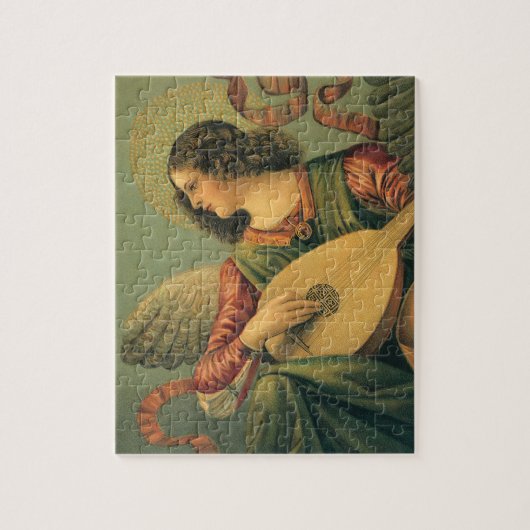 Angel Musician, Melozzo da Forli, Renaissance Art Puzzle (Vertikal)
