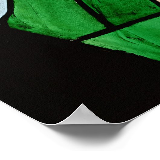 Angel Musician Poster (Ecke)