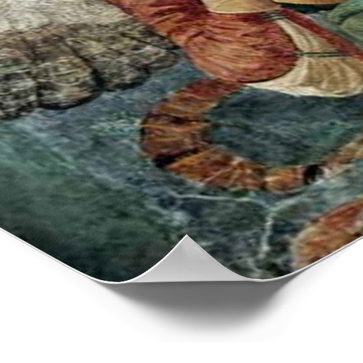 Angel Musician Poster (Ecke)