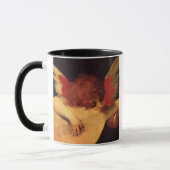 Angel Musician, Rosso Fiorentino Christlich Tasse (Links)