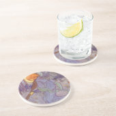 Angel Musician Violine spielen, Vintage Musik Untersetzer (Seite)