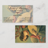 Angel Musician von Melozzo da Forlì Visitenkarte (Vorne/Hinten)