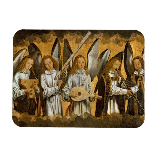 Angel Musicians c1480 Magnet (Horizontal)