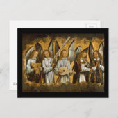 Angel Musicians c1480 Postkarte (Vorne/Hinten)