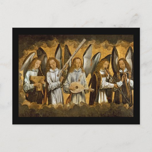 Angel Musicians c1480 Postkarte (Vorderseite)