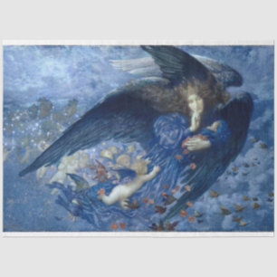 Angel Nacht & ihre Sterne Dekodiapier Seidenpapier