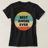 Angel Name Long Sleeve T-Shirt (Design vorne)