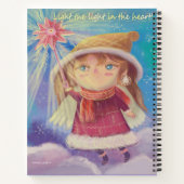 Angel-niedlich-Notebook Notizblock (Rückseite)