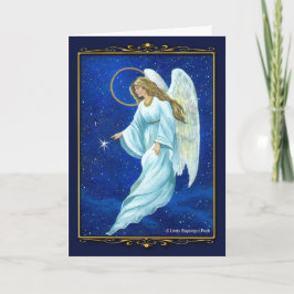 Angel Nocturne Feiertagskarte