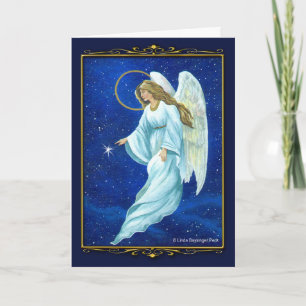 Angel Nocturne Feiertagskarte
