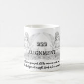 Angel Nr. 222 - Ausrichtung - Tasse mit Zitat (Mittel)