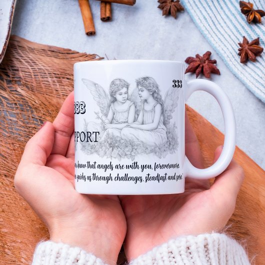 Angel Nr. 333 - Unterstützung - Tasse mit Angebot