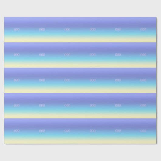 Angel Number 000 - Neue Chancen Geschenkpapier (Flach)