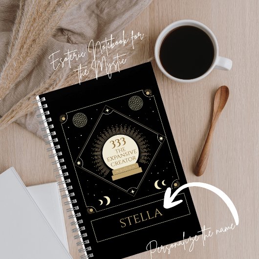 Angel Number 333 Spirituelles Notebook - Personali Notizblock