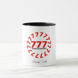 Angel Number 77 - Luck & Spirituelles Erwachen Tasse