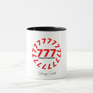 Angel Number 77 - Luck & Spirituelles Erwachen Tasse