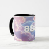 Angel Number 888 - Manifestabundance & Success Tasse (Vorderseite Links)