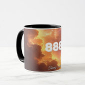 Angel Number 888 - Manifestation & Abundance Tasse (Vorderseite Links)