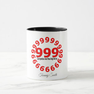Angel Number 999 - Tasse für Abschluss und Neuanfa