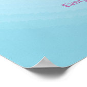 Angel Number Aura 888 Intuition Poster (Ecke)