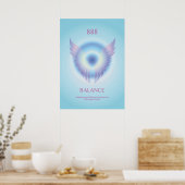 Angel Number Aura 888 Intuition Poster (Küche)
