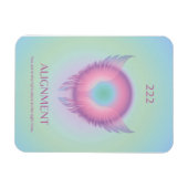Angel Number Aura Magnet 222 Ausrichtung (Horizontal)