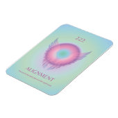 Angel Number Aura Magnet 222 Ausrichtung (Linke Seite)
