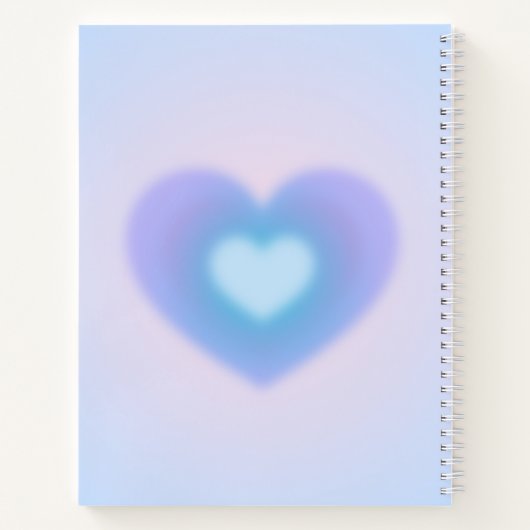 Angel Number Manifestation Gradient Aura Notizblock (Rückseite)