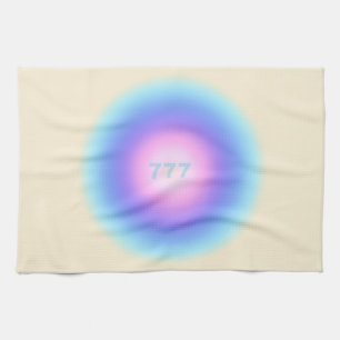 Angel Numbers 777 - Gutes Glück Geschirrtuch