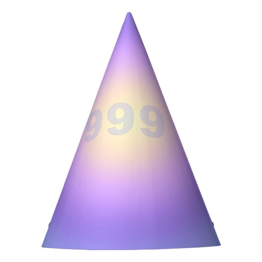 Angel Numbers 999 - Schritt außerhalb Ihrer Komfor Partyhütchen (Vorderseite)