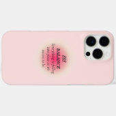 Angel Numbers iPhone 16 Pro Max Fall - rosa Bilder Case-Mate iPhone Hülle (Rückseite (Horizontal))