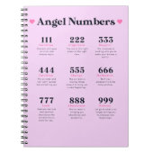 Angel Numbers Meanings Journal Notizblock (Vorderseite)