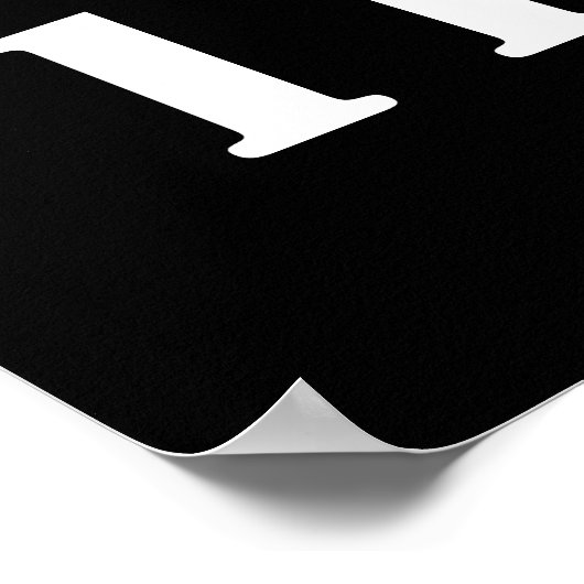 Angel Numbers Poster (Ecke)