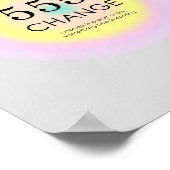 Angel Numerologie 555 Veränderung Bedeutung Poster (Ecke)