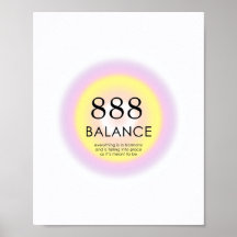 Angel Numerologie = 888 Balance